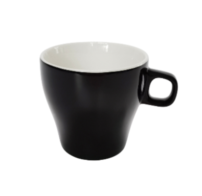 Taza de porcelana negra SPRING